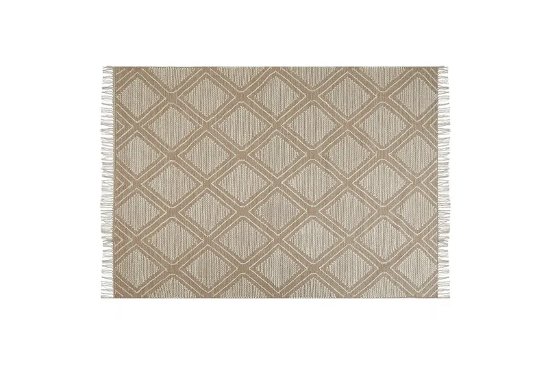 Kacem Bomullsmatta 140x200 cm - Beige — Beige