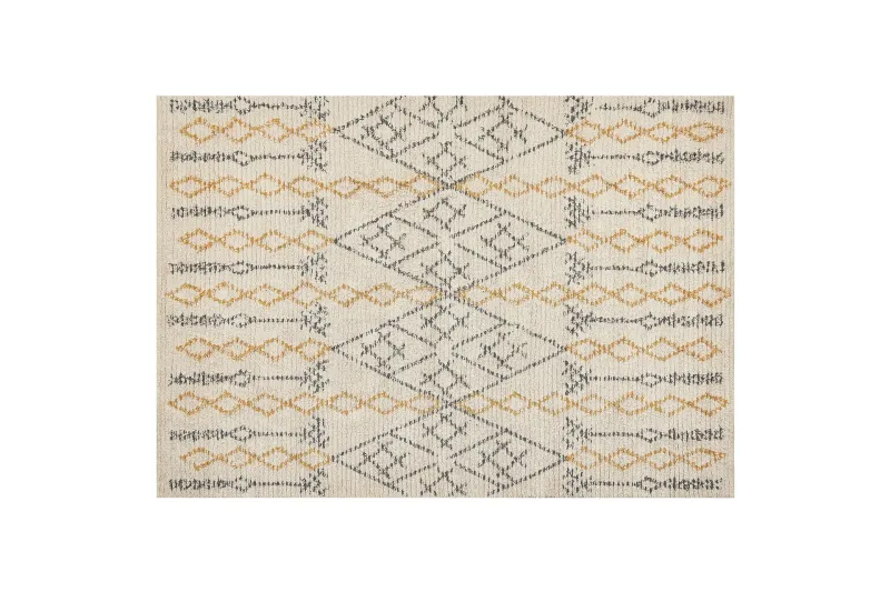 Kadapa Bomullsmatta 160x230 cm - Gul — Gul
