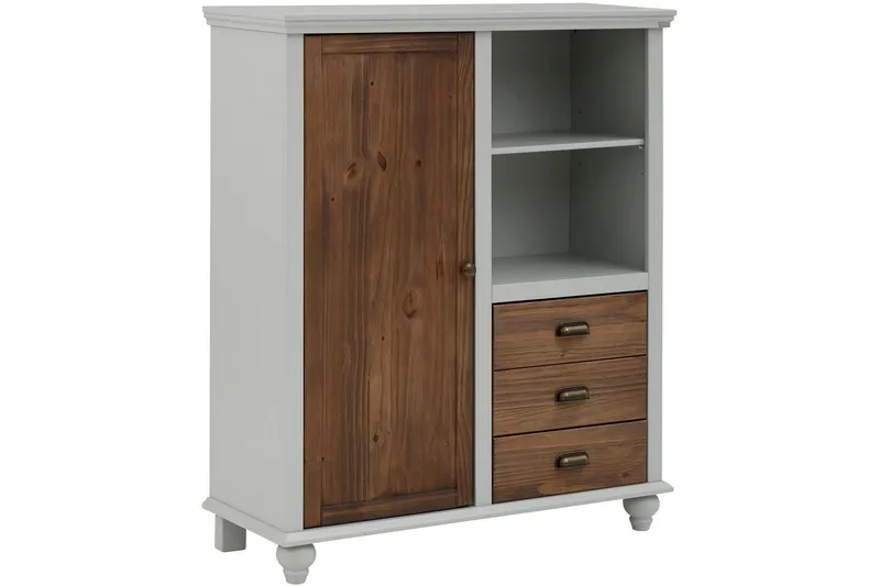 Kagami Highboard - Grå/Brun — Grå/Brun