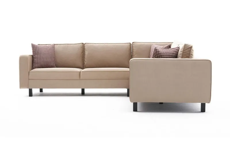Kaletea Soffa m. Divan 4-sits - Beige — Beige