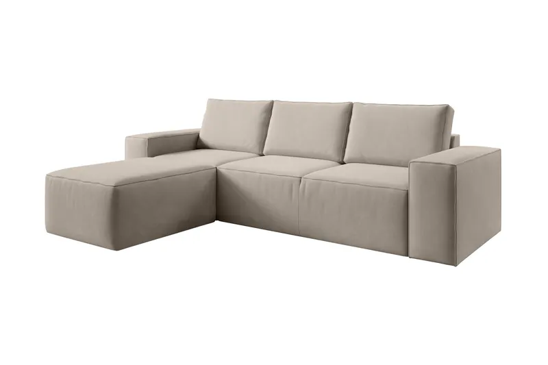 Kamli Bäddsoffa m. Divan med Förvaring - Beige (Art.nr 1580986) — Beige
