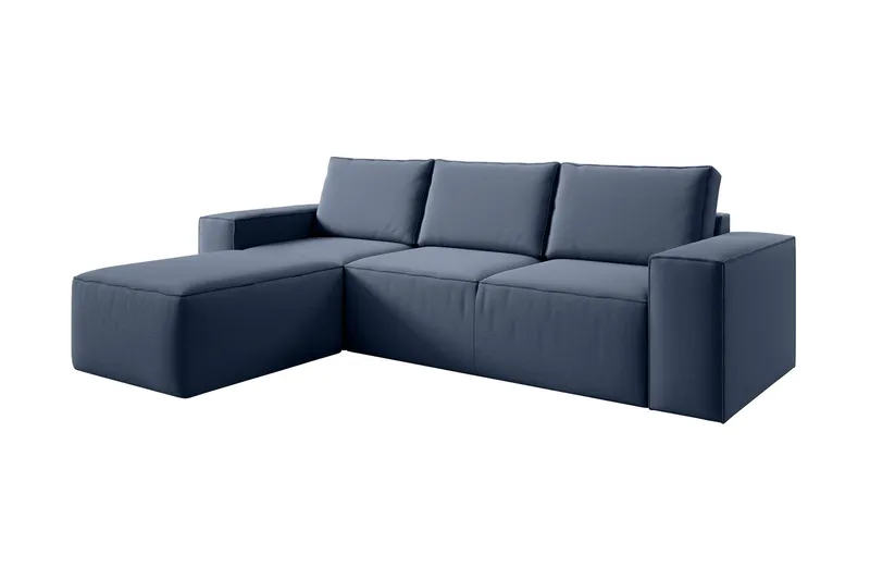 Kamli Bäddsoffa m. Divan med Förvaring - Blå (Art.nr 1581062) — Blå