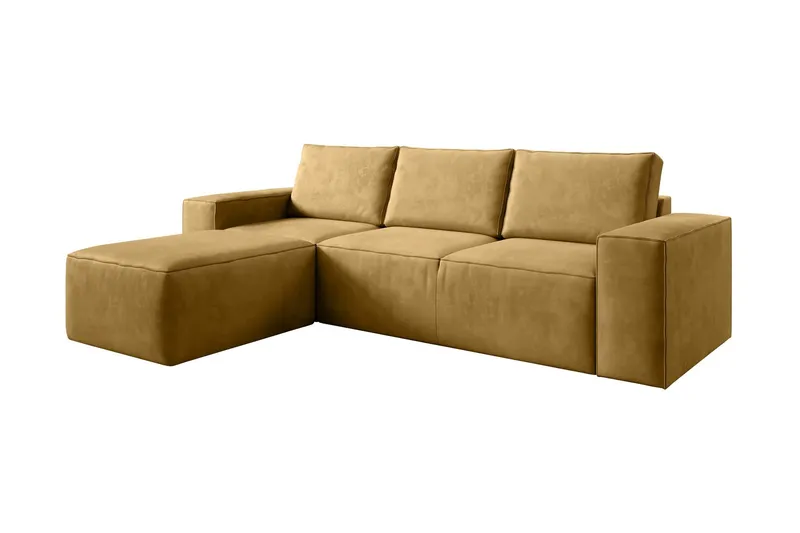 Kamli Bäddsoffa m. Divan med Förvaring - Brun (Art.nr 1581143) — Brun