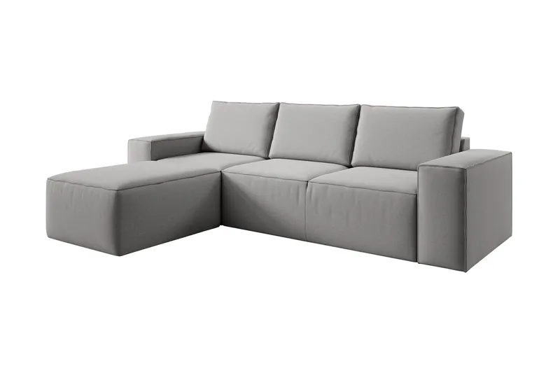 Kamli Bäddsoffa m. Divan med Förvaring - Grå (Art.nr 1580940) — Grå