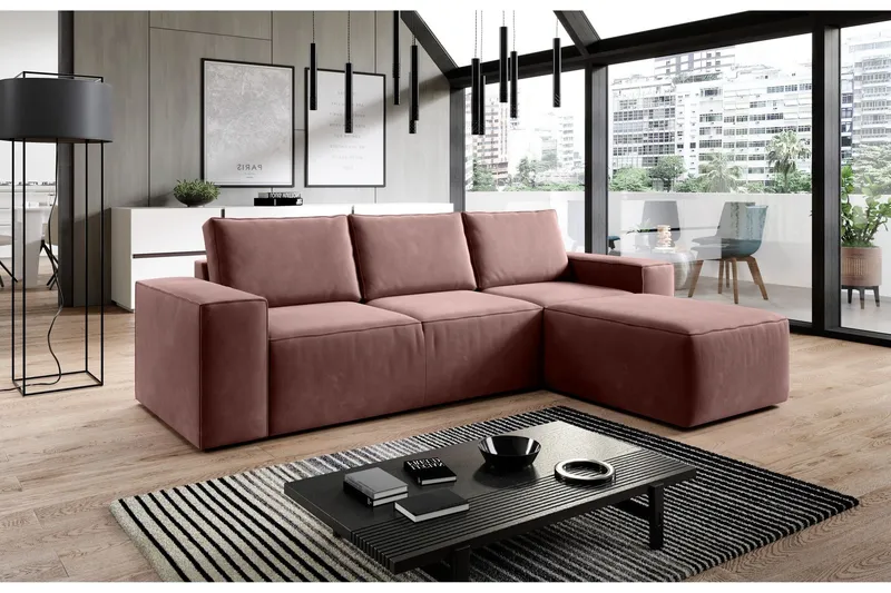 Kamli Bäddsoffa m. Divan med Förvaring - Grön (Art.nr 1580960) — Grön