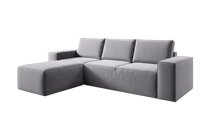 Kamli Bäddsoffa m. Divan med Förvaring - Mörkgrå (Art.nr 1581105) — Mörkgrå