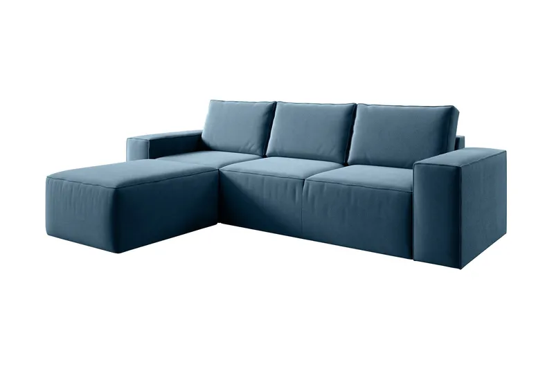 Kamli Bäddsoffa m. Divan med Förvaring - Turkos (Art.nr 1581074) — Turkos