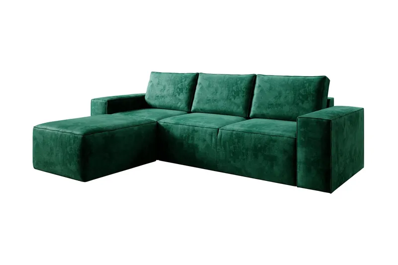 Kamli Bäddsoffa m. Divan med Förvaring - Turkos (Art.nr 1580975) — Turkos