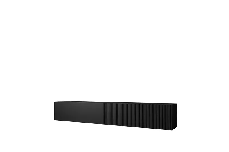 Kangana Tv-bänk 200 cm - Svart (Art.nr 3079122) — Svart