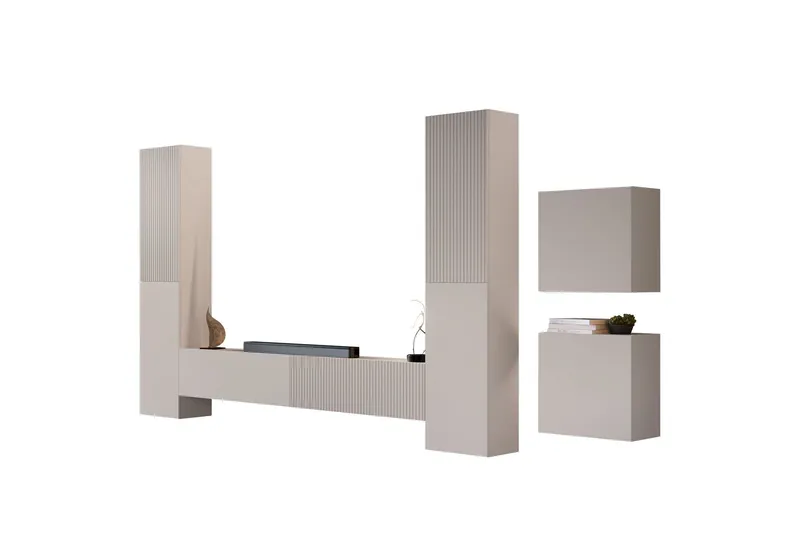 Kangana Tv-möbelset - Beige (Art.nr 3098932) — Beige