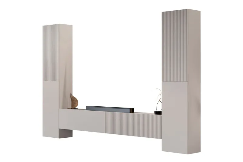 Kangana Tv-möbelset - Beige (Art.nr 3098925) — Beige