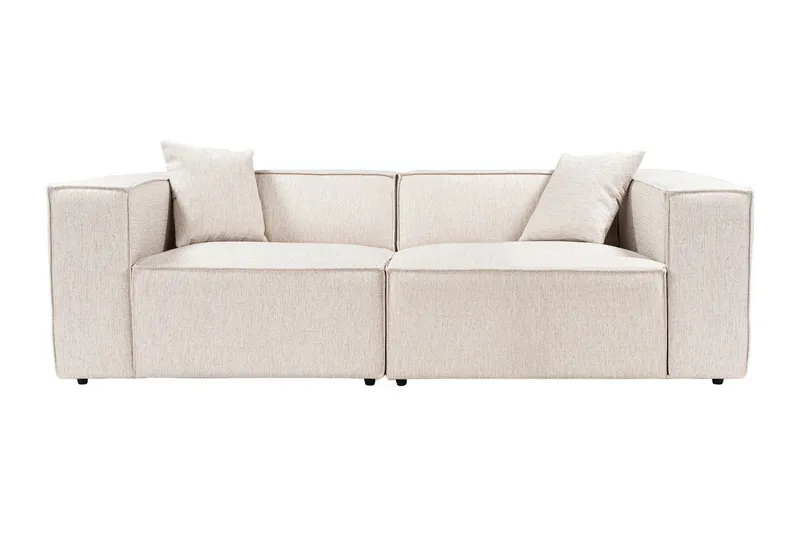 Kaolins Soffa 2-sits - Ljusbrun — Ljusbrun