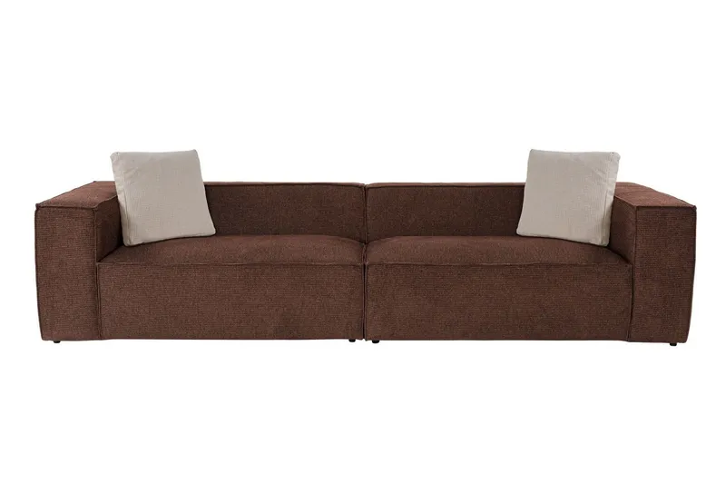 Kaolins Soffa 3-sits - Brun — Brun