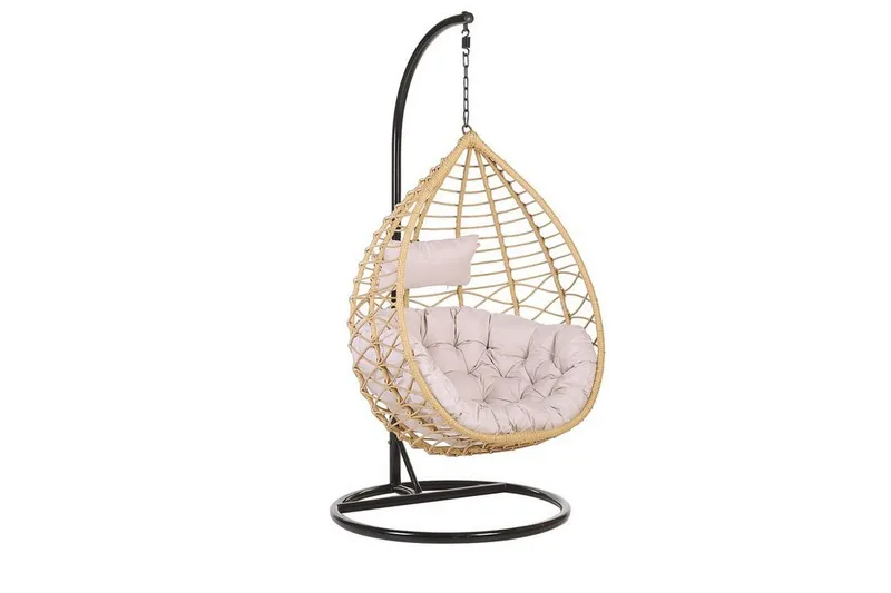 Kartberg Hängstol Utomhus med Stativ - Beige — Beige