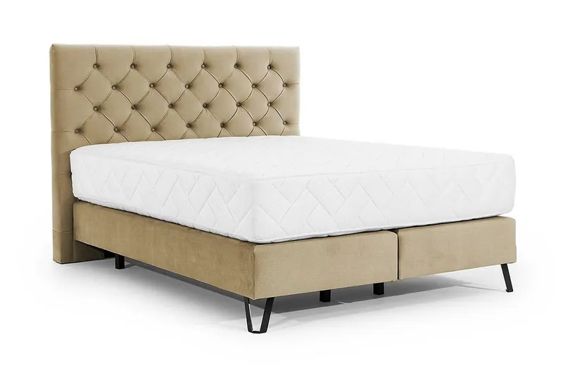 Katsumi Sängpaket Ramsäng 160x200 cm - Beige — Beige