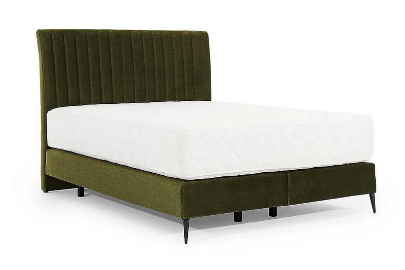 Katsuo Sängpaket Ramsäng 140x200 cm - Mörkgrön — Mörkgrön