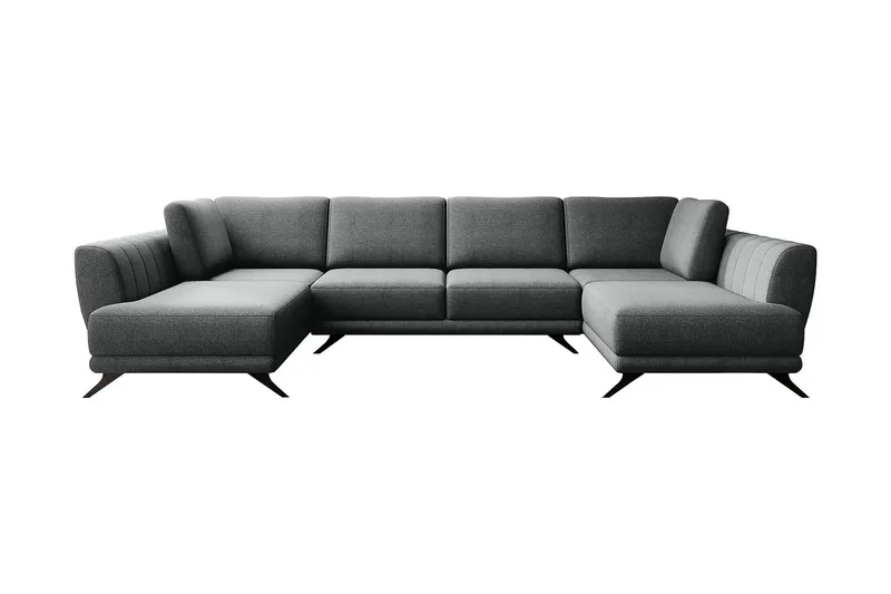 Katun Bäddsoffa Dubbelschäslong - Grå (Art.nr 1597061) — Grå