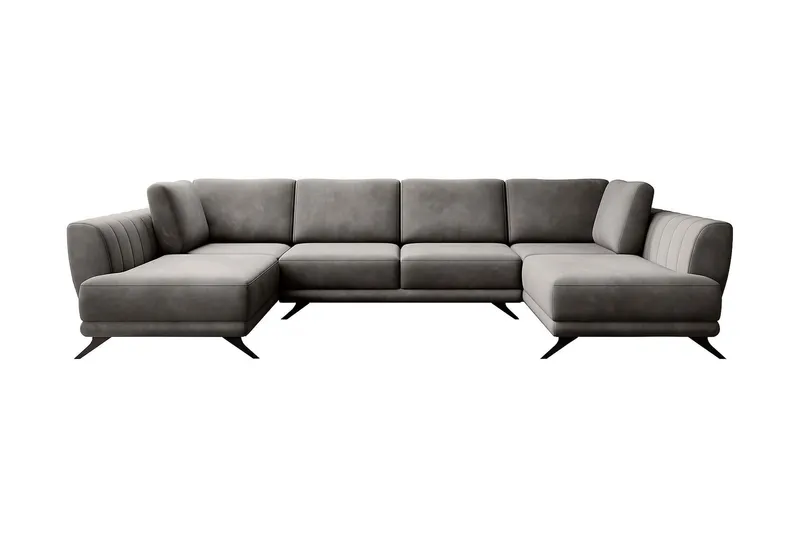 Katun Bäddsoffa Dubbelschäslong - Grå (Art.nr 1597115) — Grå