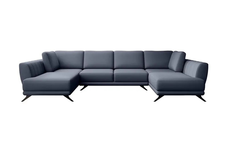Katun Bäddsoffa Dubbelschäslong - Grå (Art.nr 1597153) — Grå