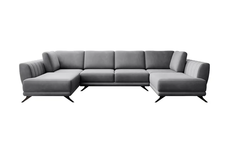 Katun Bäddsoffa Dubbelschäslong - Grå (Art.nr 1597161) — Grå