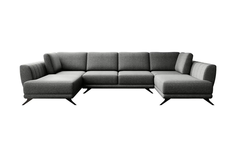 Katun Bäddsoffa Dubbelschäslong - Grå (Art.nr 1597286) — Grå