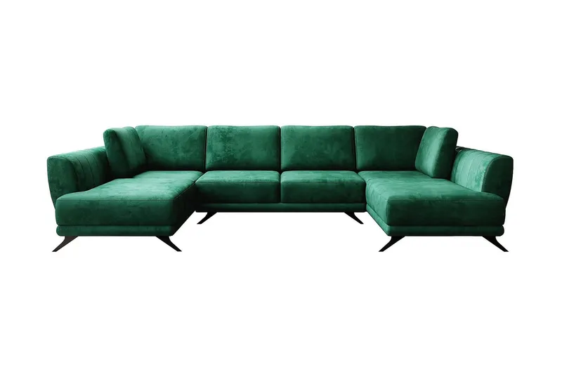 Katun Bäddsoffa Dubbelschäslong - Grön (Art.nr 1597138) — Grön