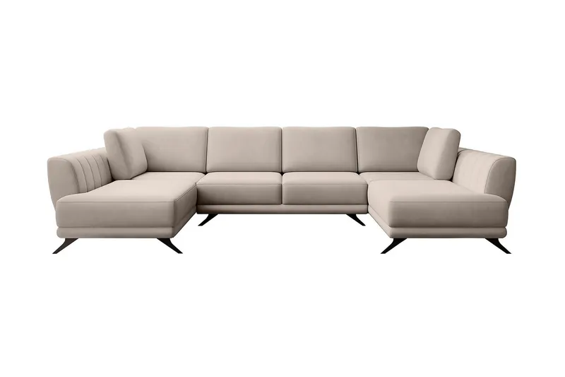 Katun Bäddsoffa Dubbelschäslong - Ljusbeige (Art.nr 1597210) — Ljusbeige