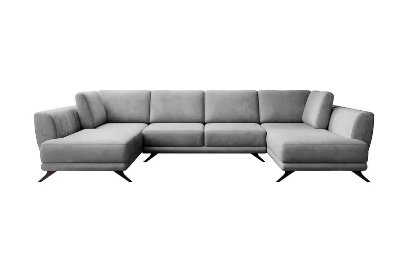 Katun Bäddsoffa Dubbelschäslong - Ljusgrå (Art.nr 1597221) — Ljusgrå