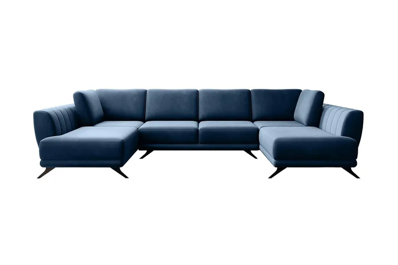 Katun Bäddsoffa Dubbelschäslong - Mörkblå (Art.nr 1597127) — Mörkblå