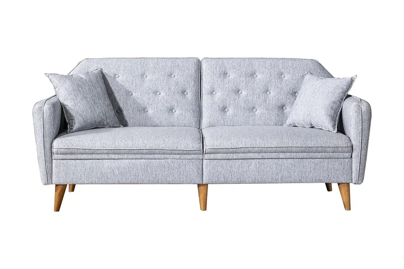 Keena Bäddsoffa 3-sits - Grå — Grå