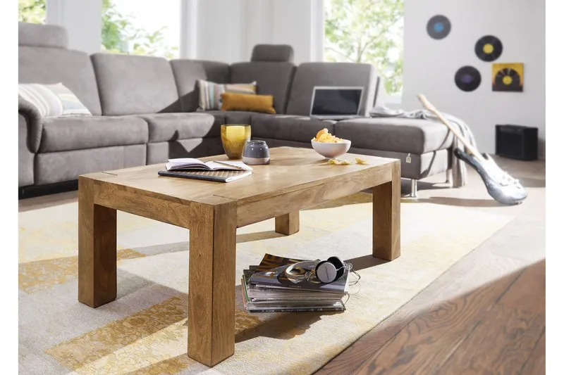 Kellaher Soffbord 110 cm - Akacia — Wohnling