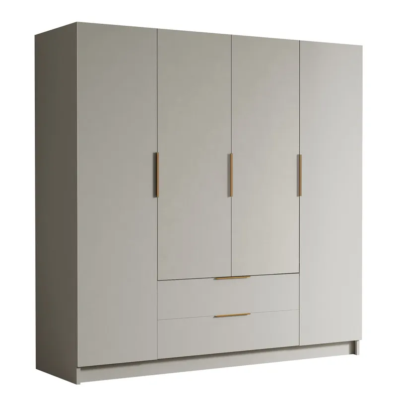 Kelros Garderob 200x216 cm - Beige (Art.nr 3111533) — Beige