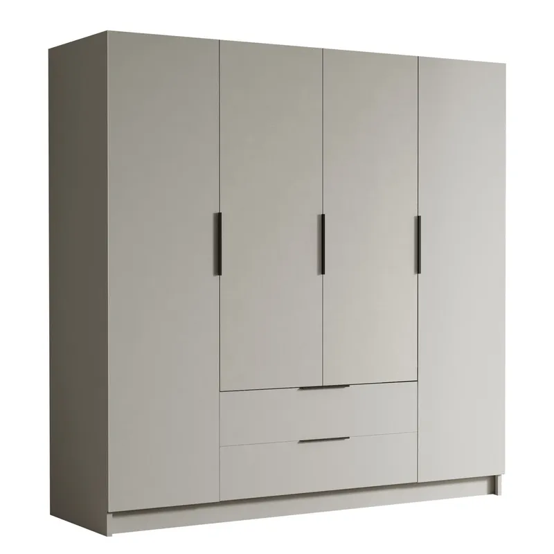 Kelros Garderob 200x216 cm - Beige (Art.nr 3111457) — Beige