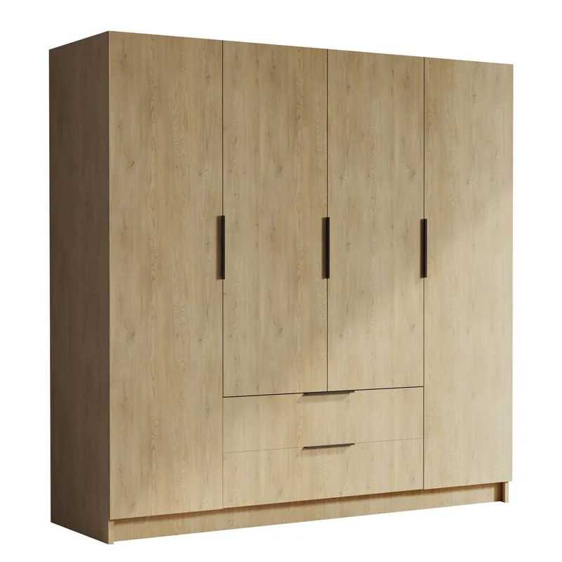 Kelros Garderob 200x216 cm - Brun (Art.nr 3111456) — Brun