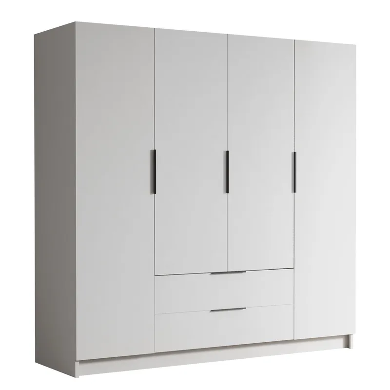 Kelros Garderob 200x216 cm - Vit (Art.nr 3111503) — Vit