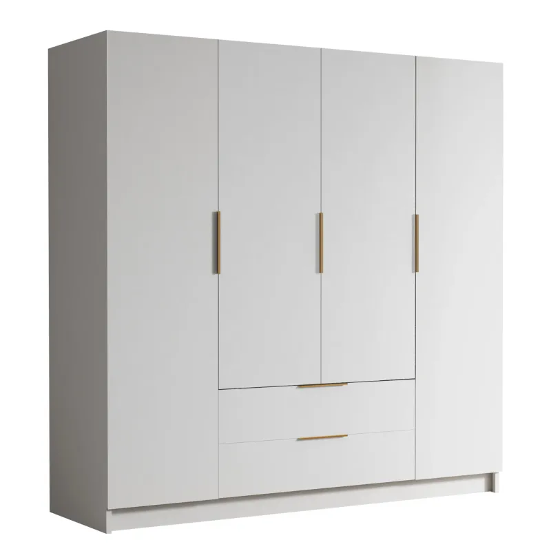Kelros Garderob 200x216 cm - Vit (Art.nr 3111458) — Vit