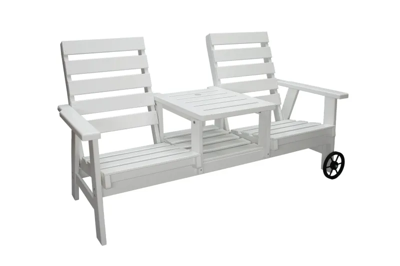 KIngdom Utebänk 177 cm - Vit — Vit