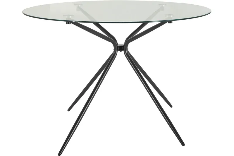 Kingsnorth Matbord Runt 110 cm - Svart — Svart