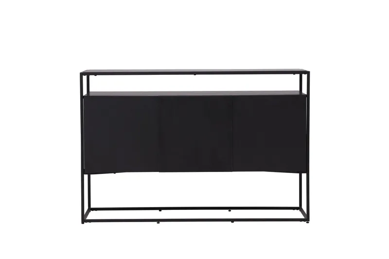 Kingsport Garderob 120x80 cm - Svart — Venture Home