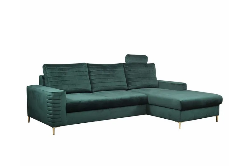 Kintore 3-sits Hörnbäddsoffa Dark green (Art.nr 3021344)