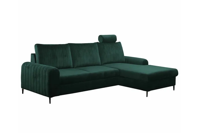 Kintore 3-sits Hörnbäddsoffa Dark green (Art.nr 3021354)