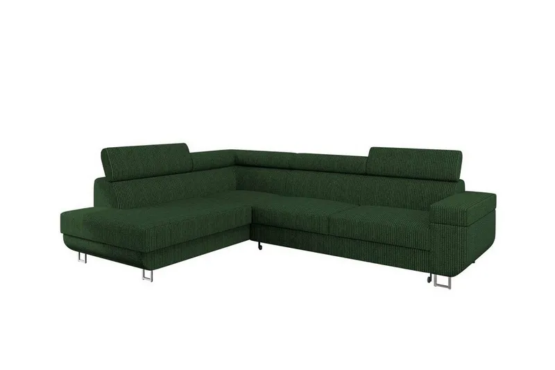 Kintore 3-sits Hörnbäddsoffa Dark green (Art.nr 3023269)