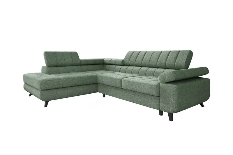 Kintore 3-sits Hörnbäddsoffa Light green (Art.nr 3021192)