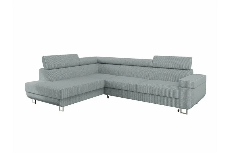 Kintore 3-sits Hörnbäddsoffa Ljusgrå (Art.nr 3023273)