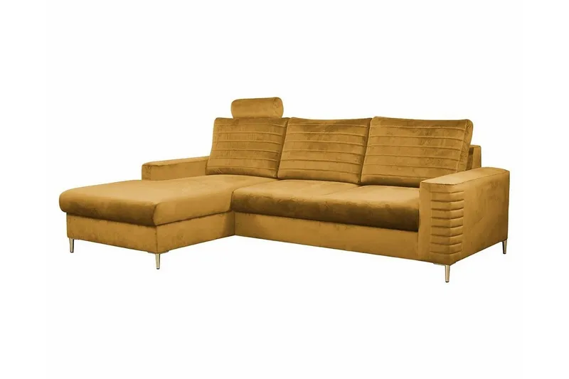 Kintore 3-sits Hörnbäddsoffa Yellow (Art.nr 3021347)