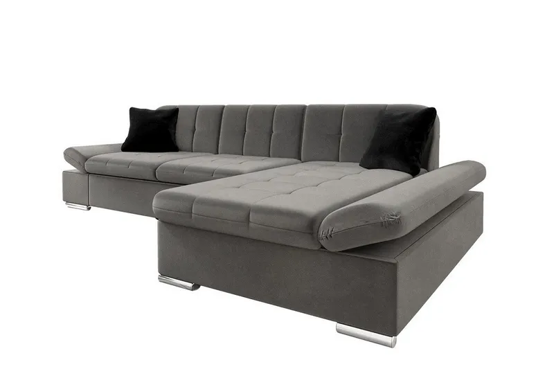 Kintore 3-sits Hörnsoffa Grey-brown