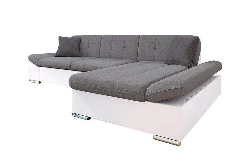 Kintore 3-sits Hörnsoffa Light Grey/White (Art.nr 3023065)