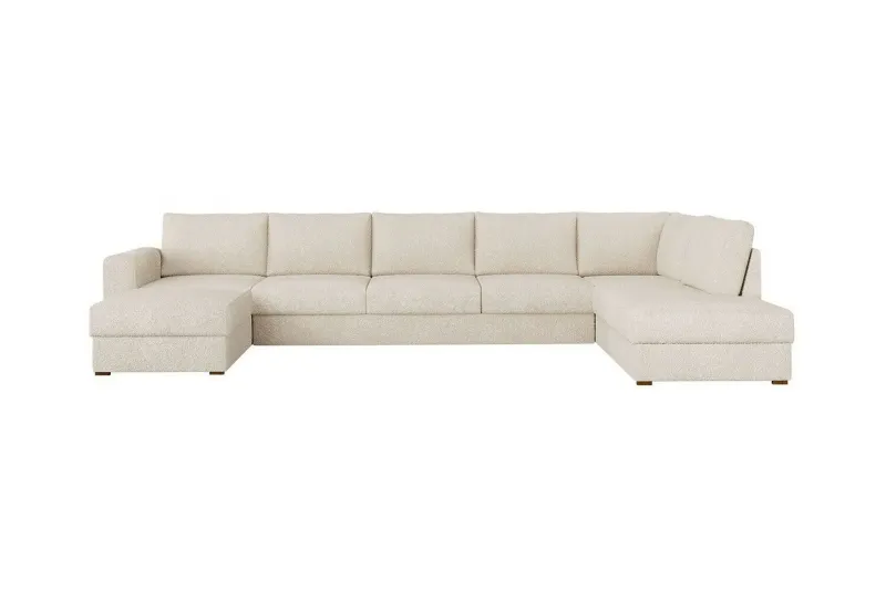 Kintore 6-sits Hörnbäddsoffa White