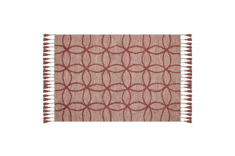 Kirsehir Bomullsmatta 140x200 cm - Röd — Röd