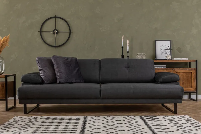 Kitimat Soffa 3-sits - Antracit — Antracit